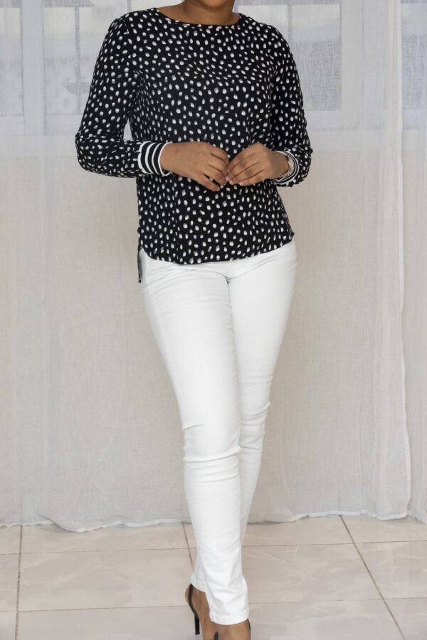 IMGL1674 Pantalon Jean blanc