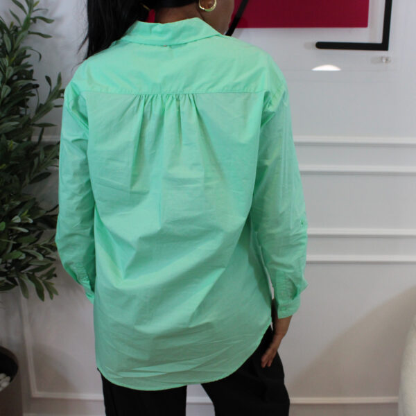 Chemisier coton - vert